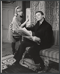 Penny Fuller and Robert Reed in the stage production Barefoot in the Park