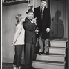 Penny Fuller, Kurt Kasznar, and Robert Reed in the stage production Barefoot in the Park