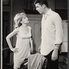 Penny Fuller and Robert Reed in the stage production Barefoot in the Park