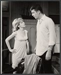 Penny Fuller and Robert Reed in the stage production Barefoot in the Park