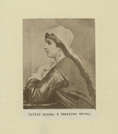Tiflis types. A Georgian woman
