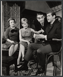Mildred Natwick, Penny Fuller, Kurt Kasznar, and Tony Roberts in the stage production Barefoot in the Park