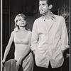 Penny Fuller and Tony Roberts in the stage production Barefoot in the Park