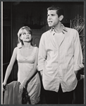 Penny Fuller and Tony Roberts in the stage production Barefoot in the Park