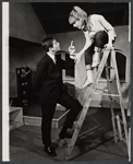 Tony Roberts and Penny Fuller in the stage production Barefoot in the Park
