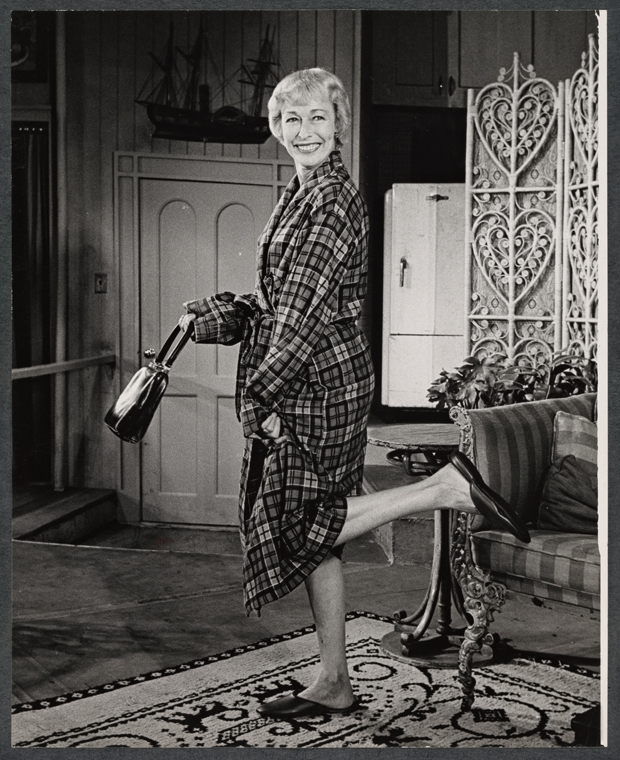 Eileen Heckart In The Stage Production Barefoot In The Park Nypl 