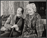 Charles Korvin and Eileen Heckart in the stage production Barefoot in the Park