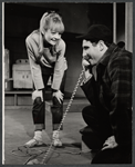 Penny Fuller and Judd Hirsch in the stage production Barefoot in the Park