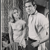 Joan van Ark and Tony Roberts in the stage production Barefoot in the Park