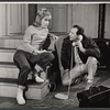 Joan van Ark and Lou Tiano in the touring stage production Barefoot in the Park