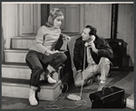 Joan van Ark and Lou Tiano in the touring stage production Barefoot in the Park