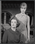 Myrna Loy and Joan van Ark in the touring stage production Barefoot in the Park