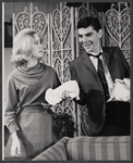 Joan van Ark and Richard Benjamin in the touring stage production Barefoot in the Park