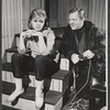 Joan McCall and unidentified actor in the touring stage production Barefoot in the Park