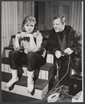 Joan McCall and unidentified actor in the touring stage production Barefoot in the Park