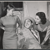 Lois Raeder, unidentified actor, and Ann Amouri in the Actor's Playhouse stage production The Beautiful Jailer