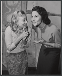 Mae Munro and Lois Raeder in the Actor's Playhouse stage production The Beautiful Jailer