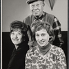 Charlotte Rae, Bert Lahr and Alice Ghostley in rehearsal for the stage production The Beauty Part