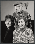 Charlotte Rae, Bert Lahr, and Alice Ghostley in rehearsal for the stage production The Beauty Part