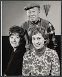 Charlotte Rae, Bert Lahr and Alice Ghostley in rehearsal for the stage production The Beauty Part