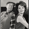 Bert Lahr and Patricia Englund in rehearsal for the stage production The Beauty Part