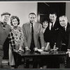 Bert Lahr, Alice Ghostley, Noel Willman, Charlotte Rae and unidentified others in rehearsal for the stage production The Beauty Part