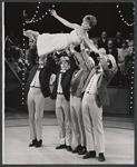Guest hostess Florence Henderson and dancers performing on the August 11, 1964 episode of the TV variety series The Bell Telephone Hour