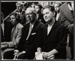 Audience members watching the August 11, 1964 episode of the TV variety series The Bell Telephone Hour