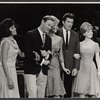 Barbara McNair, Johnny Harmon, Gretchen Wyler, John Raitt, and Florence Henderson performing in the "Lyrics by Oscar Hammerstein" episode on the TV variety series The Bell Telephone Hour
