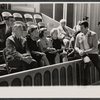 John Raitt (right) and unidentified audience members in the "Lyrics by Oscar Hammerstein" episode on the TV variety series The Bell Telephone Hour