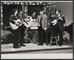 Max Morath [center] and unidentified others on the television program The Bell Telephone Hour [February 16, 1965]