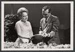 Olivia de Havilland and unidentified in the television production The Bell Telephone Hour [March 16, 1965]