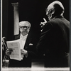Clifford Curzon [right] and unidentified in the April 27, 1965 episode of on the television program The Bell Telephone Hour