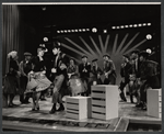 Shani Wallis, Anthony Newley [center] and ensemble in the television production The Bell Telephone Hour [January 16, 1966]