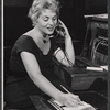 Judy Holliday in rehearsal for the stage production Bells Are Ringing