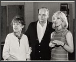 Lotte Lenya, Harold Prince and Jill Haworth in rehearsal for the stage production Cabaret