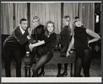 Ronald Field and dancers in rehearsal for the stage production Cabaret