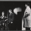 Lotte Lenya, Jack Gilford and Bert Convy in the stage production Cabaret