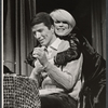Bert Convy and Jill Haworth in the stage production Cabaret