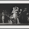 Lotte Lenya [center] and ensemble in the stage production Cabaret