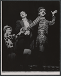 Joel Grey and ensemble in the stage production Cabaret