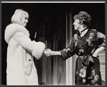 Jill Haworth and Lotte Lenya in the stage production Cabaret