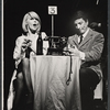 Jill Haworth and Bert Convy in the stage production Cabaret