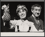 Lotte Lenya and Jack Gilford in the stage production Cabaret