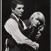 Bert Convy and Jill Haworth in the stage production Cabaret