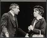 Jack Gilford and Lotte Lenya in the stage production Cabaret