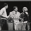 Bert Convy, Edward Winter and Jill Haworth in the stage production Cabaret
