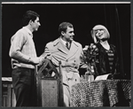 Bert Convy, Edward Winter and Jill Haworth in the stage production Cabaret