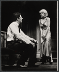 Bert Convy and Jill Haworth in the stage production Cabaret