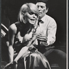 Jill Haworth and Bert Convy in the stage production Cabaret